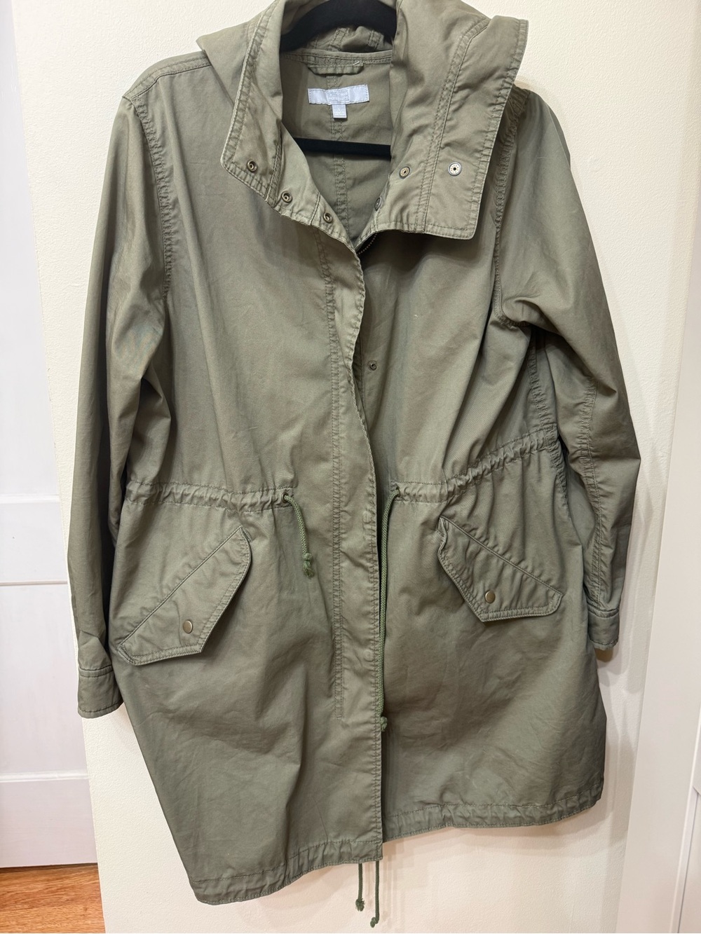 Uniqlo L Utility Anorak Lightweight Fall Jacket Relaxed Casual Preppy Indie
